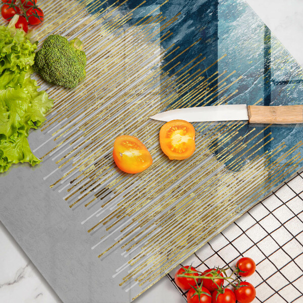 Steklena podloga za rezanje Abstrakcija oblikovalca