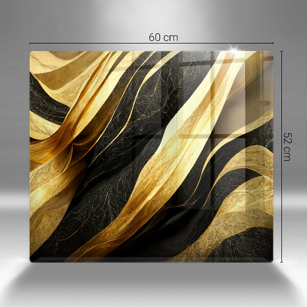 Steklena podloga za rezanje Elegantna abstrakcija