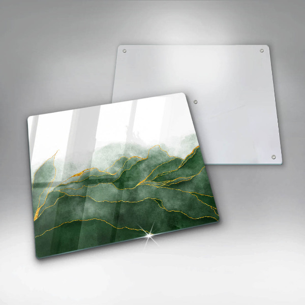 Steklena podloga za rezanje Abstraktna narava