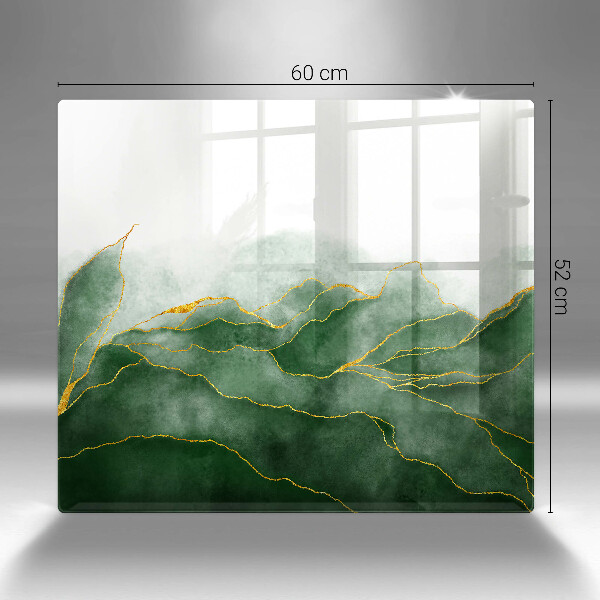 Steklena podloga za rezanje Abstraktna narava