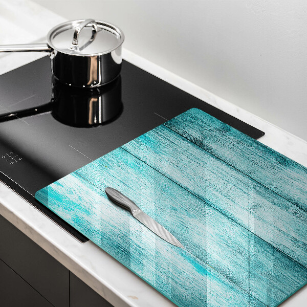 Steklena podloga za rezanje Vintage lesene deske