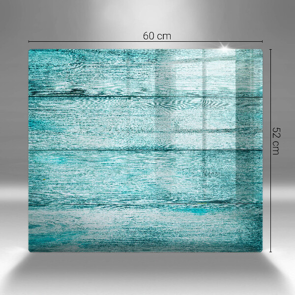 Steklena podloga za rezanje Vintage lesene deske