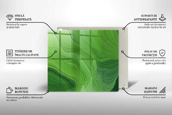 Steklena podloga za rezanje Abstraktna tekstura
