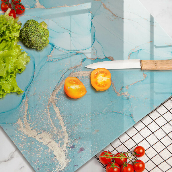 Steklena podloga za rezanje Abstrakcija kamna