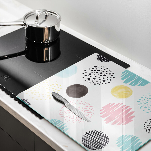 Steklena podloga za rezanje Poslikane oblike