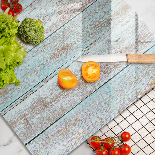 Steklena podloga za rezanje Stare vintage deske