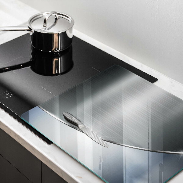 Steklena podloga za rezanje Kovinski abstraktni vzorec