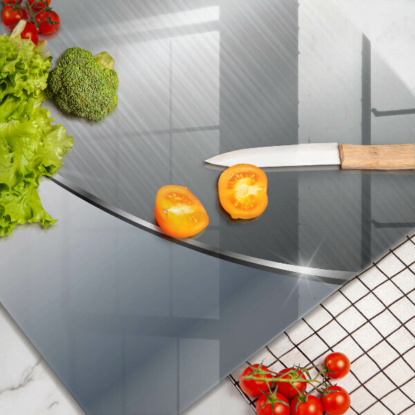 Steklena podloga za rezanje Kovinski abstraktni vzorec