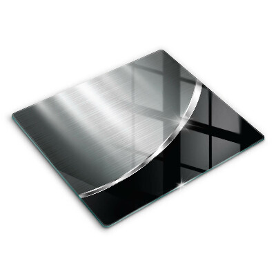 Steklena podloga za rezanje Abstrakcija s kovino