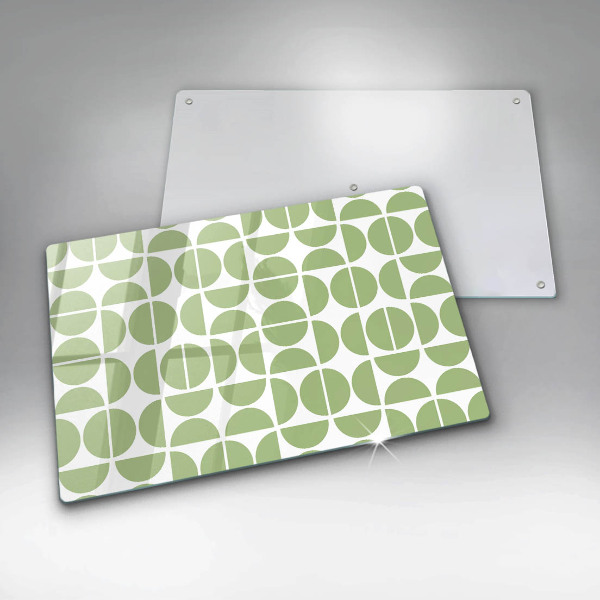 Steklena podloga za rezanje Vzorec boho oblik