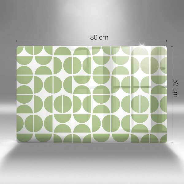 Steklena podloga za rezanje Vzorec boho oblik