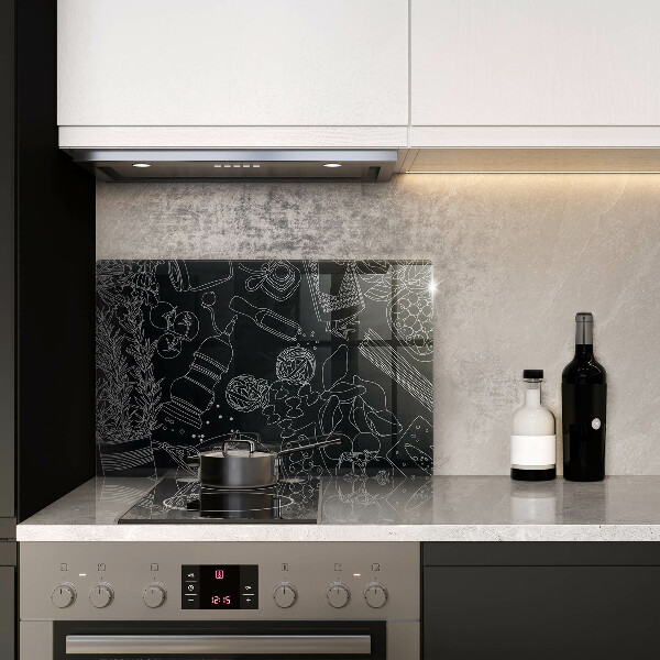 Steklena podloga za rezanje Kuhinjski dodatki