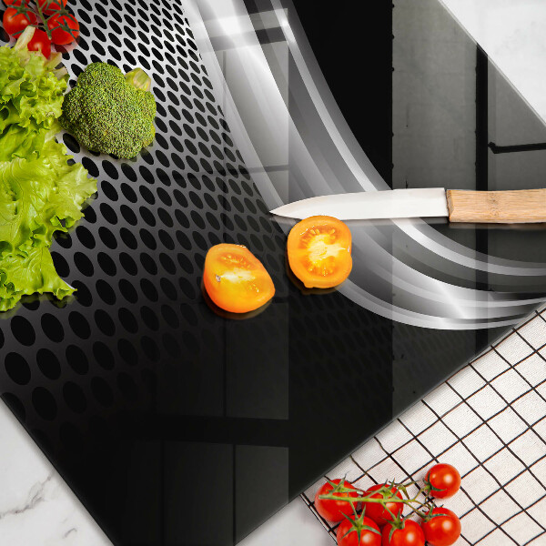 Steklena podloga za rezanje Kovinska konstrukcija