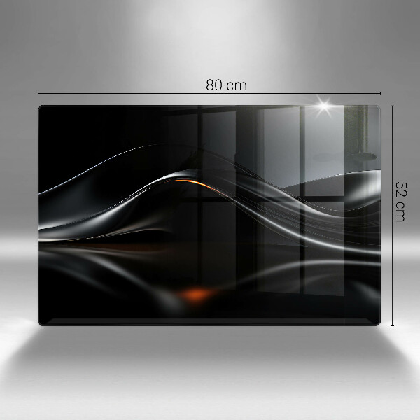 Steklena podloga za rezanje Abstraktno 3D oblikovanje