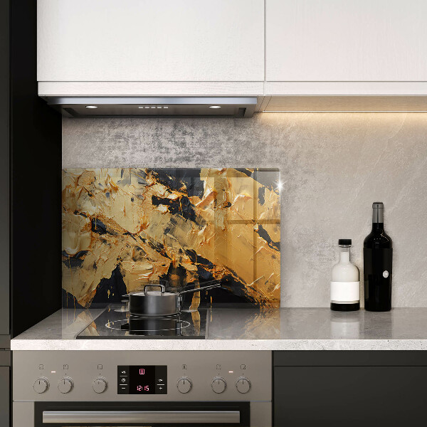 Steklena podloga za rezanje Elegantna tekstura barve