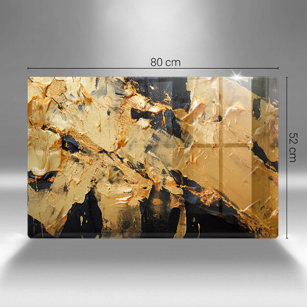 Steklena podloga za rezanje Elegantna tekstura barve