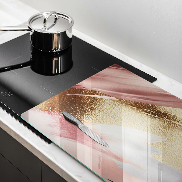 Steklena podloga za rezanje Pastelni madeži