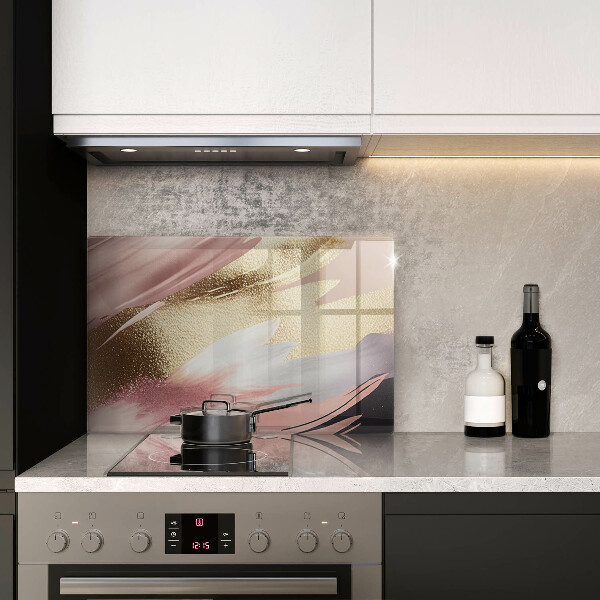 Steklena podloga za rezanje Pastelni madeži