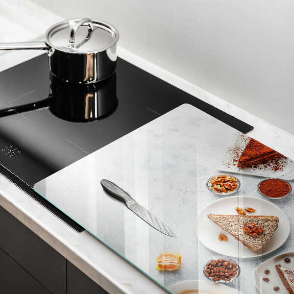 Steklena podloga za rezanje Sladkost torte