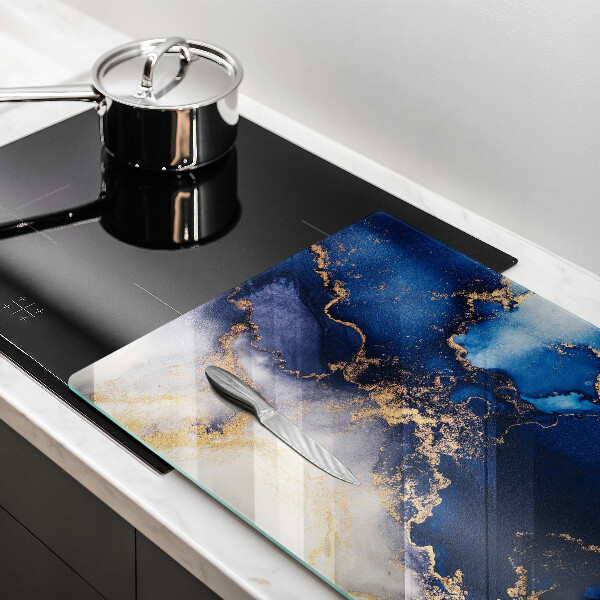 Steklena podloga za rezanje Marmorna abstrakcija