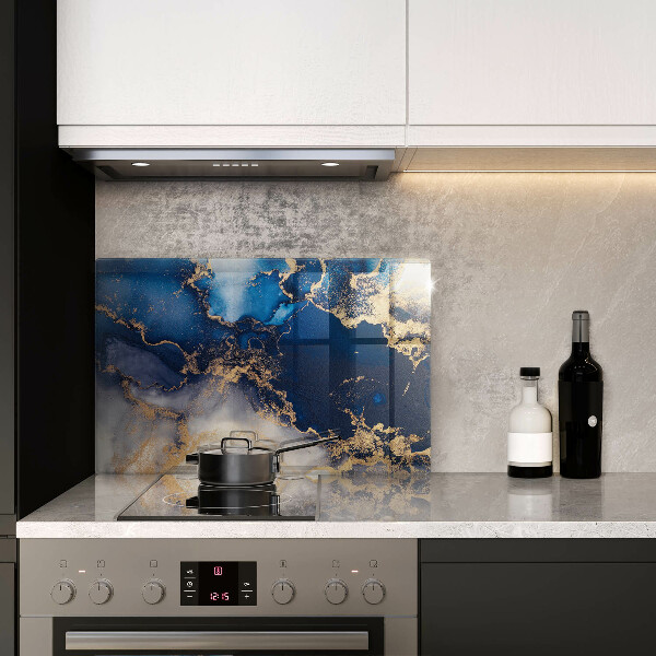 Steklena podloga za rezanje Marmorna abstrakcija