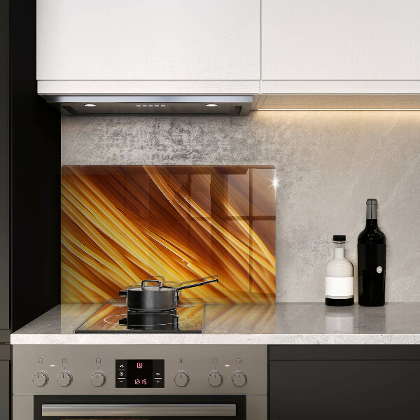 Steklena podloga za rezanje Špageti testenine