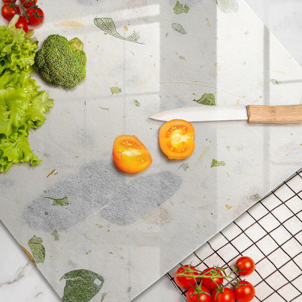 Steklena podloga za rezanje Padajoče listje