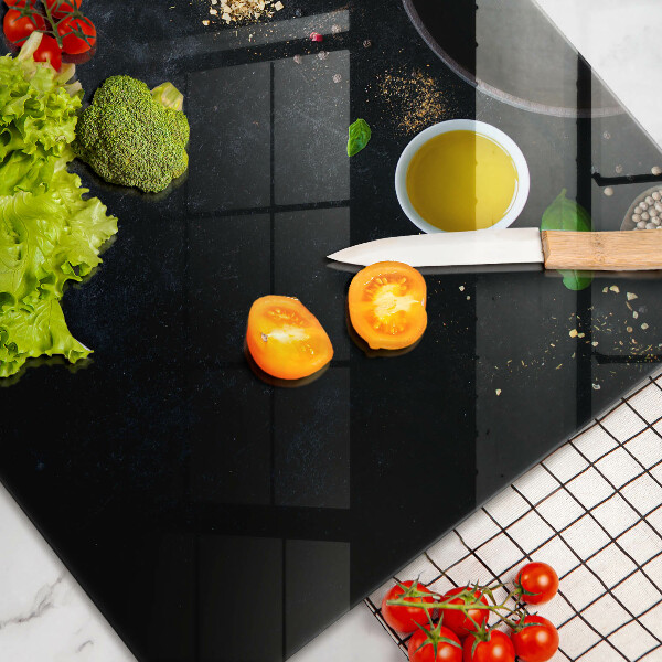 Steklena podloga za rezanje Sklede z začimbami