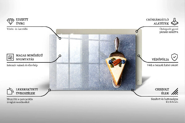 Steklena podloga za rezanje Malenkost