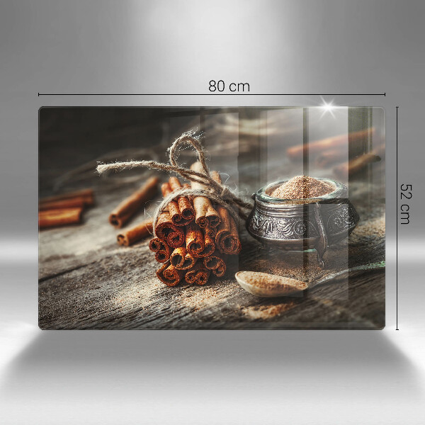 Steklena podloga za rezanje Vaniljev strok