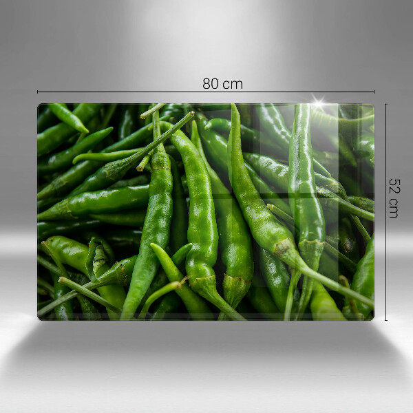 Steklena podloga za rezanje Grahovi stroki