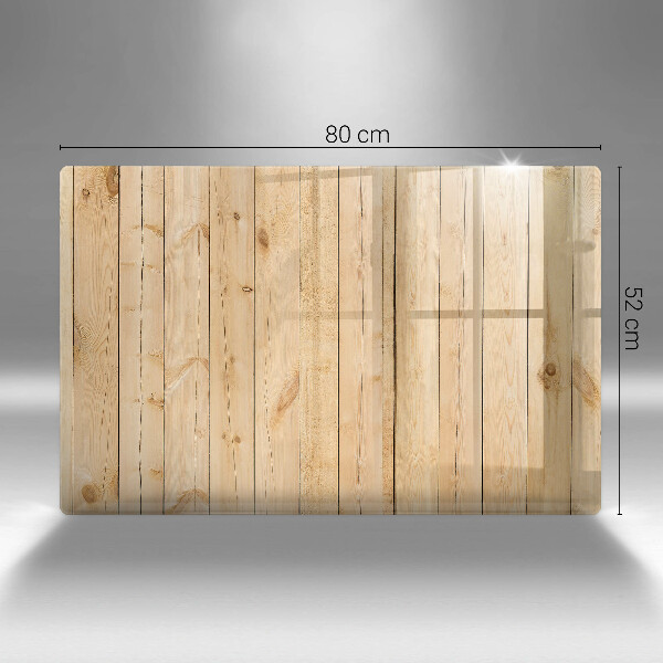 Steklena podloga za rezanje Občutljive lesene deske