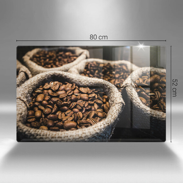 Steklena podloga za rezanje Vrečke kavnih zrn