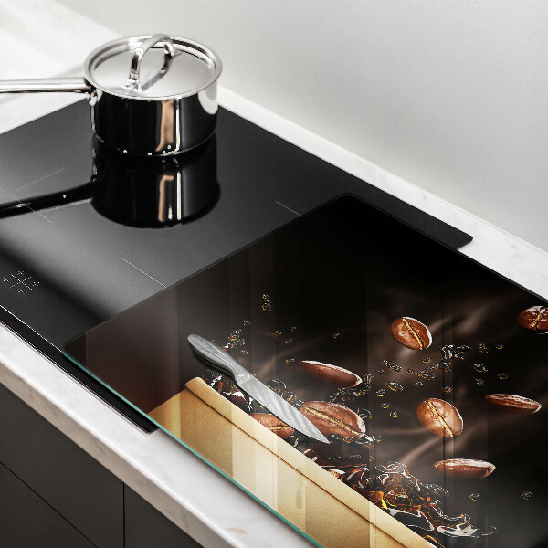 Steklena podloga za rezanje Vroča kavna zrna