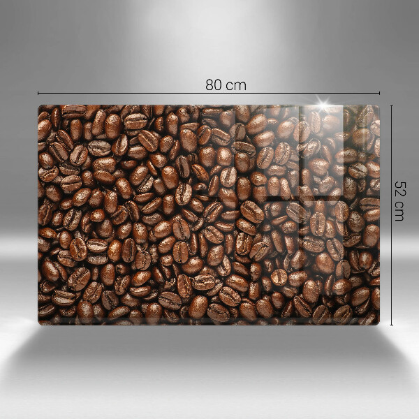 Steklena podloga za rezanje Kavna zrna