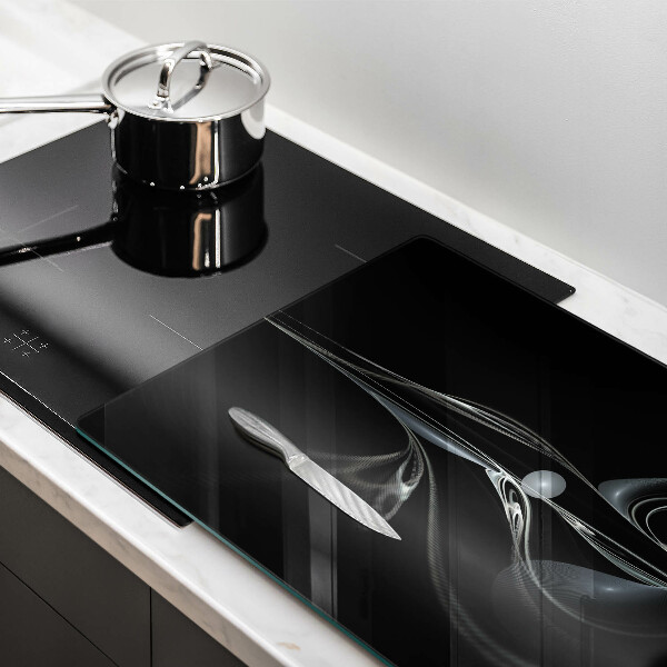 Steklena podloga za rezanje Moderna abstrakcija