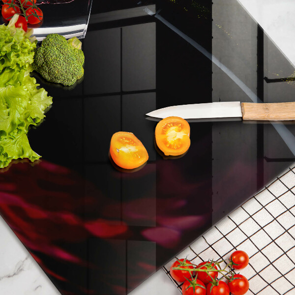 Steklena podloga za rezanje Kozarec rdečega vina