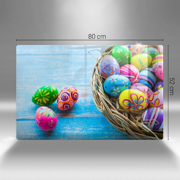 Steklena podloga za rezanje Velikonočna jajca Velikonočna jajca