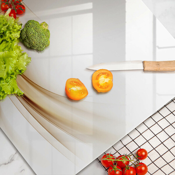 Steklena podloga za rezanje Abstraktne oblike