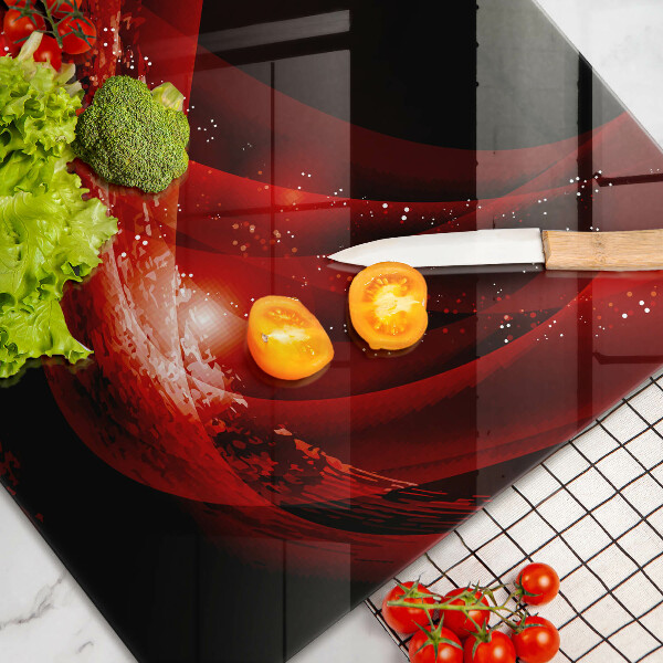 Steklena podloga za rezanje Moderna abstrakcija