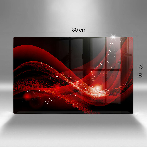 Steklena podloga za rezanje Moderna abstrakcija