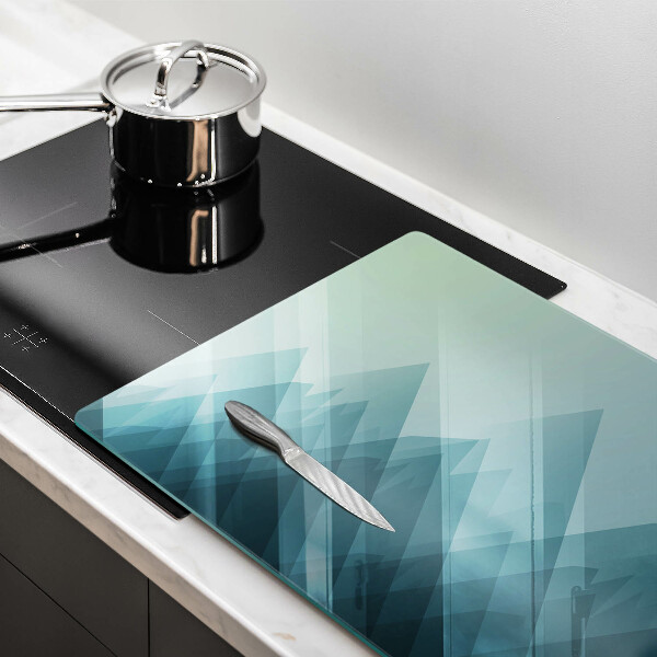 Steklena podloga za rezanje Abstraktne gore