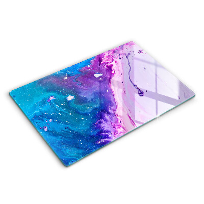 Steklena podloga za rezanje Abstraktna črnila