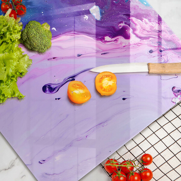 Steklena podloga za rezanje Abstraktna črnila