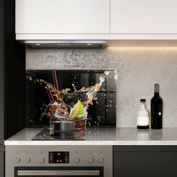 Steklena podloga za rezanje Pijte z ledom