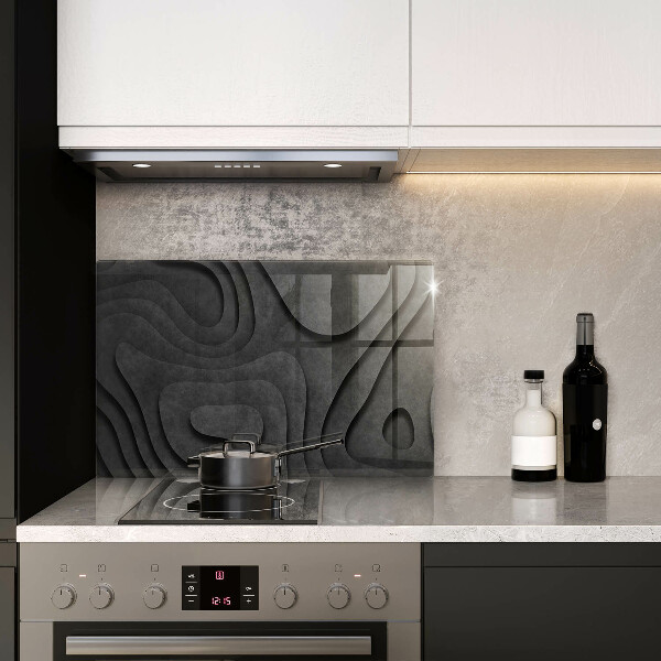 Steklena podloga za rezanje 3D oblike kamnov