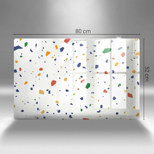 Steklena podloga za rezanje Pisana kamnina