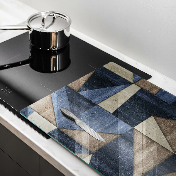 Steklena podloga za rezanje Geometrijska abstrakcija