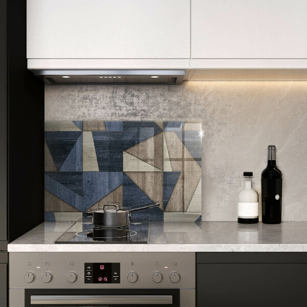 Steklena podloga za rezanje Geometrijska abstrakcija