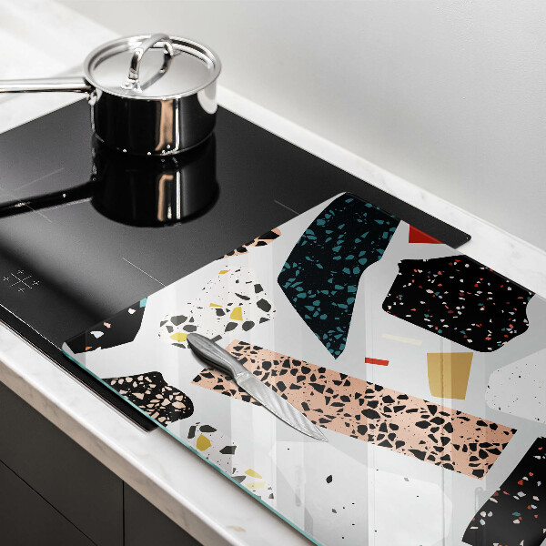 Steklena podloga za rezanje Kamenina